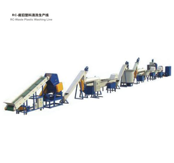 RC waste plastic cleaning production line